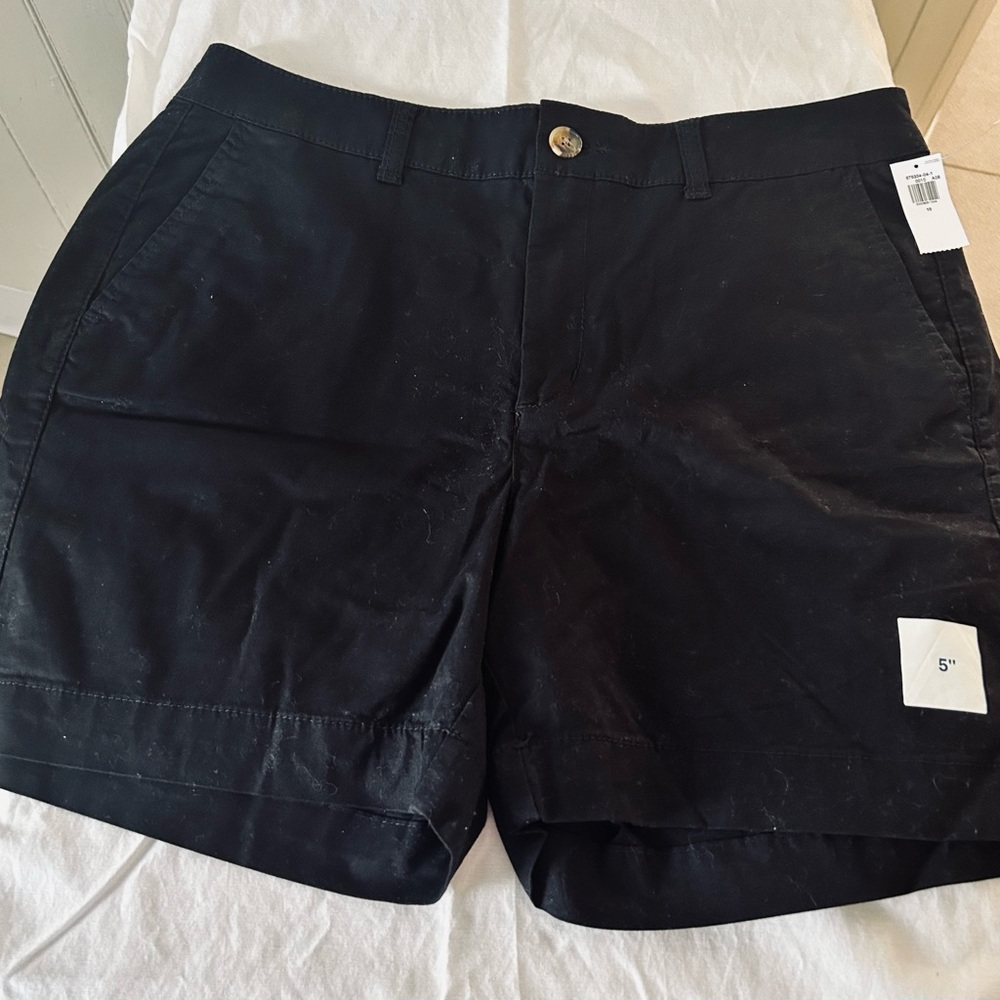 Old Navy Everyday Shorts -High Rise/Size 10/Black/NWT